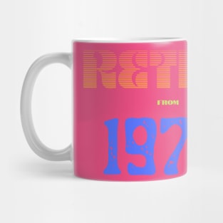 Retro Birthyear 1974 Mug